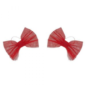 Build-A-Bear 2pk Red Sparkle Bows Valentines Day | DVFJP8794