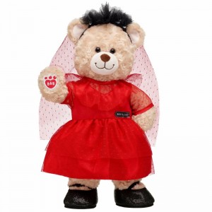 Build-A-Bear Beetlejuice Happy Hugs Wedding Dress Halloween Set Pop Culture Gifts | ISZFL9156