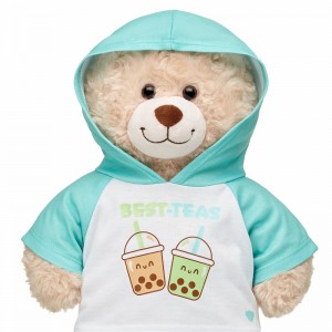 Build-A-Bear Best Teas Boba Hoodie Valentines Day | CZFAD1573