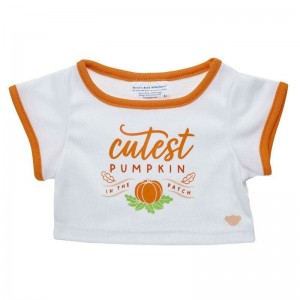 Build-A-Bear Cutest Pumpkin in the Patch Halloween T-Shirt Outfits | XWIYZ7925