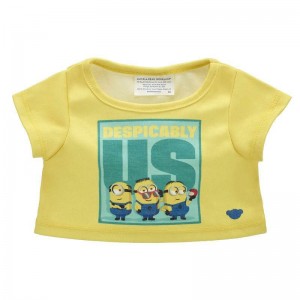 Build-A-Bear Despicable Me 4 Minions T-Shirt Tees | AZNMD1273