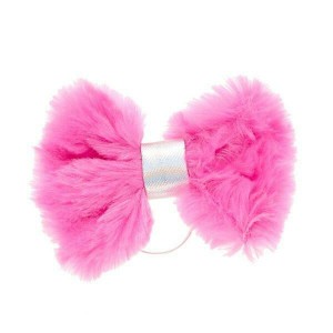 Build-A-Bear Fuzzy Pink Bow Hats & Headwear | DUPRV4903