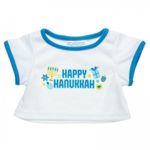 Build-A-Bear Happy Hanukkah T-Shirt Tees | DJPWY4798