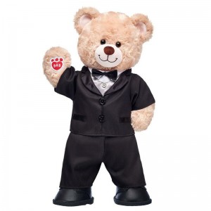 Build-A-Bear Happy Hugs Teddy Bear Black Tuxedo Gift Set Valentines Day | RIXSF6041