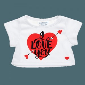 Build-A-Bear I Love You T-Shirt Valentines Day | RFCKD4091