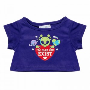 Build-A-Bear I'm Glad You Exist T-Shirt Tees | KMTQN5640