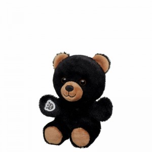 Build-A-Bear Mini Beans Black Bear Soft Toy Mini Beans | YLBFQ3802