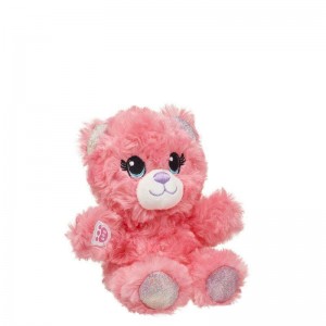 Build-A-Bear Mini Beans Coral Teddy Bear Summer Fun | ZTGQA6145