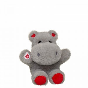 Build-A-Bear Mini Beans Heart Hippo Mini Beans | GFTEO2798