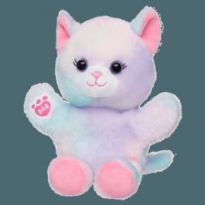 Build-A-Bear Mini Beans Pastel Swirl Kitty Mini Beans | NHDAV3087