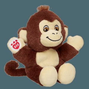 Build-A-Bear Mini Beans Smiley Monkey Zoo Animals | MBTLQ1026