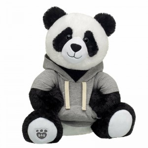 Build-A-Bear Panda Stuffed Animal Hoodie Gift Set Baby Gifts | ZILAG4561