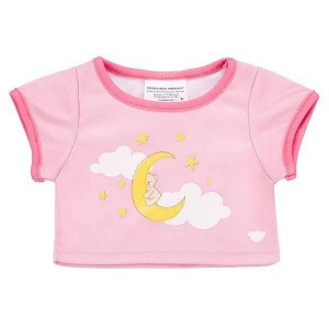 Build-A-Bear Pink Baby Moon T-Shirt Baby Gifts | ESKGY6320