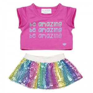 Build-A-Bear Rainbow "Be Amazing" Outfit Rainbow Friends | PTGNV6298