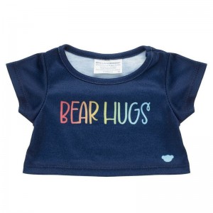 Build-A-Bear Rainbow Bear Hugs T-Shirt Tees | QSHRX9786