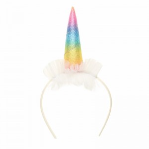 Build-A-Bear Rainbow Unicorn Horn Headband Rainbow Friends | OEDYX9107