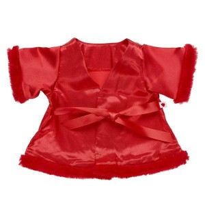 Build-A-Bear Red Fuzzy Robe Outfits | ZLKQP1683