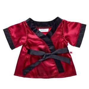 Build-A-Bear Red Satin Robe Pyjama's & Underwear | HPDWM8750