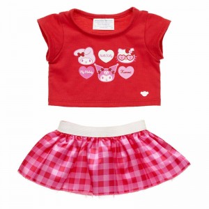 Build-A-Bear Sanrio® Hello Kitty® and Friends Galentine's Day Outfit Valentines Day | USMNA1594