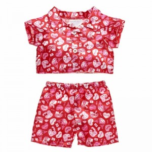 Build-A-Bear Sanrio® Hello Kitty® and Friends Galentine's Day PJs Pyjama's & Underwear | MZKRB5439