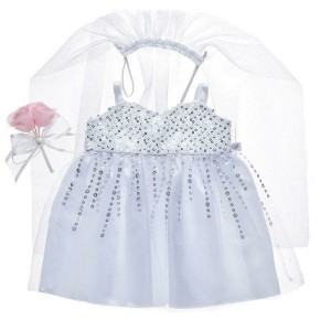 Build-A-Bear Wedding Dress Congratulations Gifts | XZTBR5789