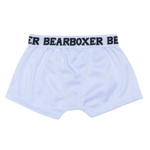 Build-A-Bear White Bear Boxer Bottoms | LWAYD8013