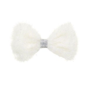 Build-A-Bear White Furry Bow Hats & Headwear | KNCTR2145