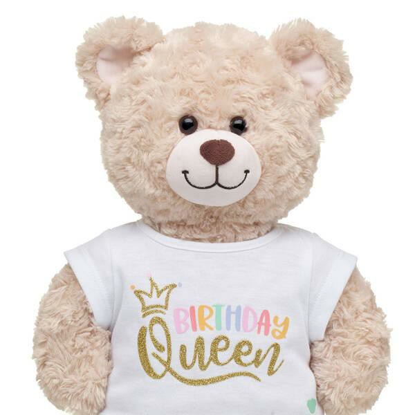 Build-A-Bear Birthday Queen Tee Tees | YXHCJ0956