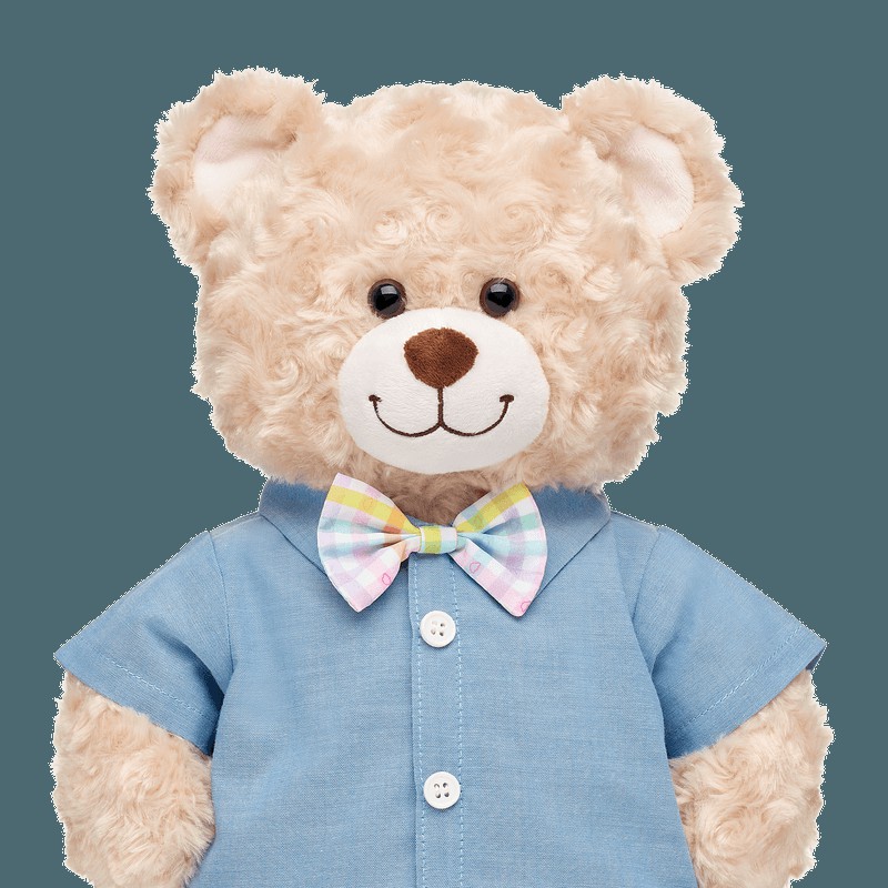 Build-A-Bear Chambray Shirt Tees | LVUMD0516