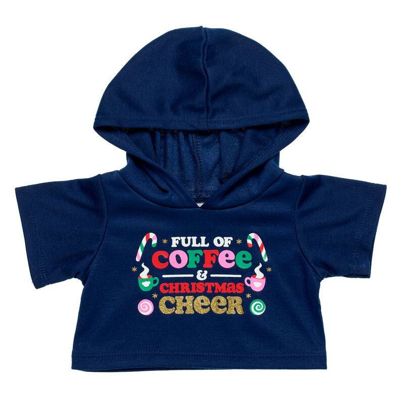 Build-A-Bear Coffee and Christmas Cheer Hoodie Tees | BTSJH5087