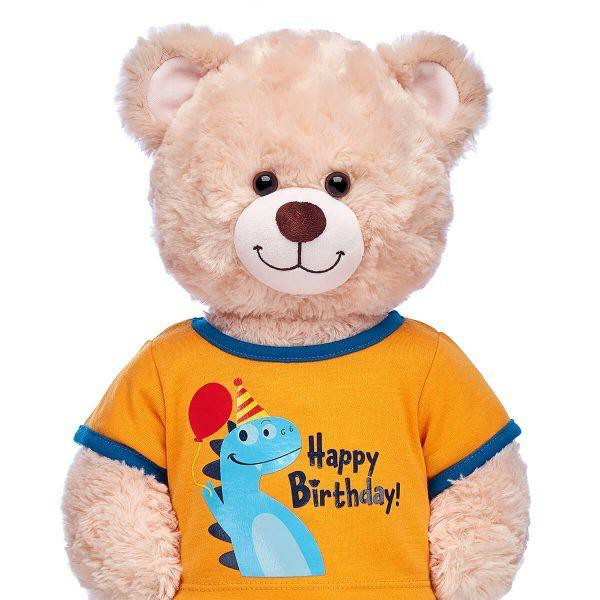 Build-A-Bear Dinosaur Birthday Tee Birthday Gifts | CUXTQ2835