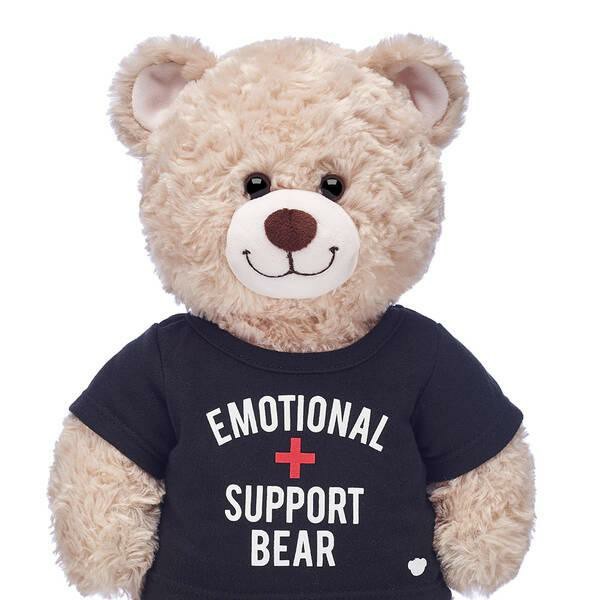 Build-A-Bear Emotional Support Bear T-Shirt Tees | RFOMP0138