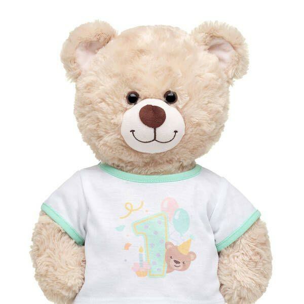 Build-A-Bear First Birthday Tee Birthday Gifts | LWUJC4356