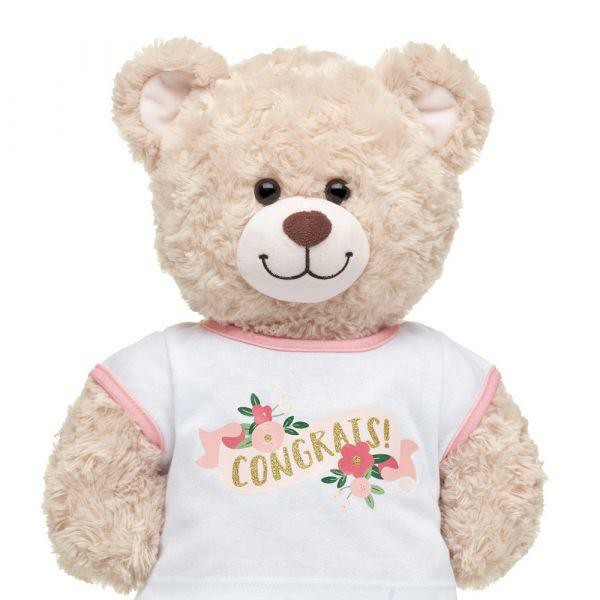 Build-A-Bear Floral Congrats Tee Tees | PBHAS7382