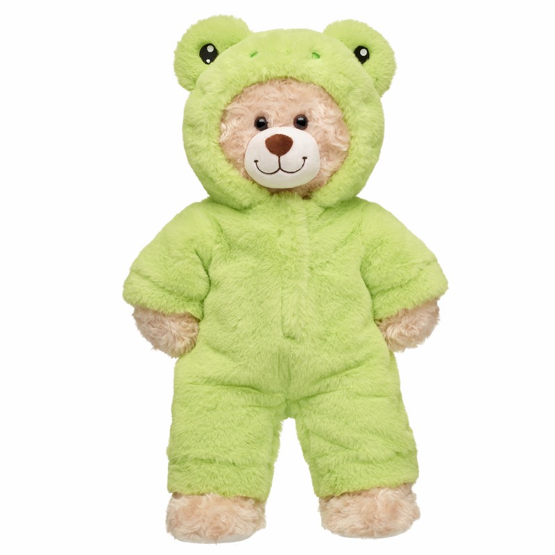 Build-A-Bear Green Frog Onesie Outfits | BUDYI0859