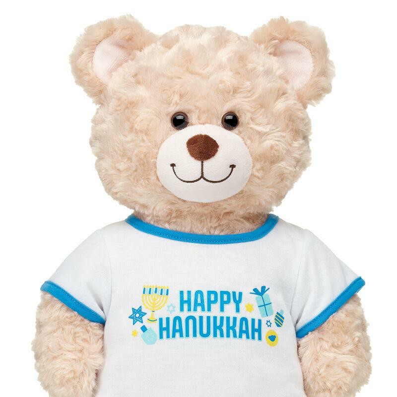 Build-A-Bear Happy Hanukkah T-Shirt Tees | DJPWY4798