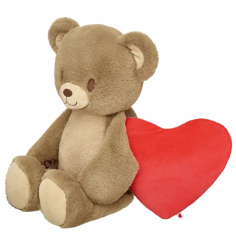 Build-A-Bear Heartwarming Hugs Brown Weighted Teddy Bear Heart Warming Hugs | ESYUN0792