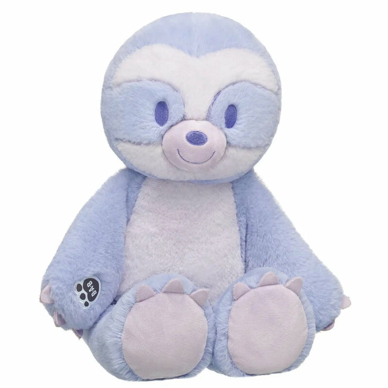 Build-A-Bear Heartwarming Hugs Purple Sloth Weighted Soft Toy Heart Warming Hugs | MXZEL0348