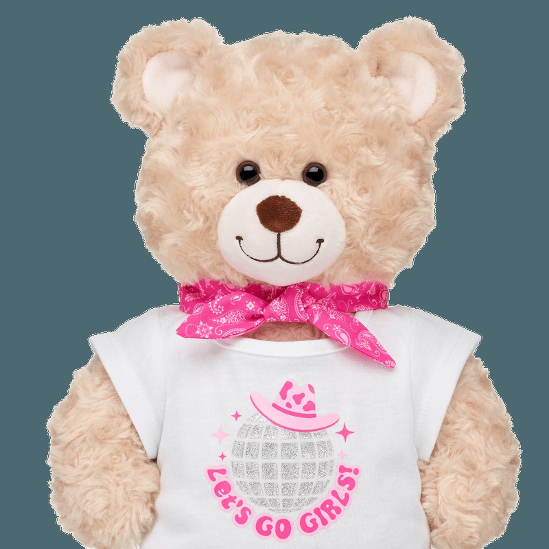 Build-A-Bear Let's Go Girls Tee and Bandana Set Outfits | VQXTJ0382