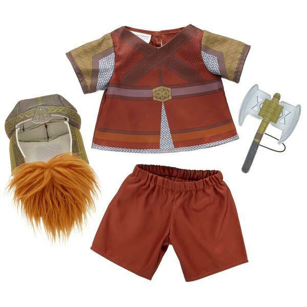 Build-A-Bear Lord Of The Rings Gimli Costume Outfits | NWCHD8374