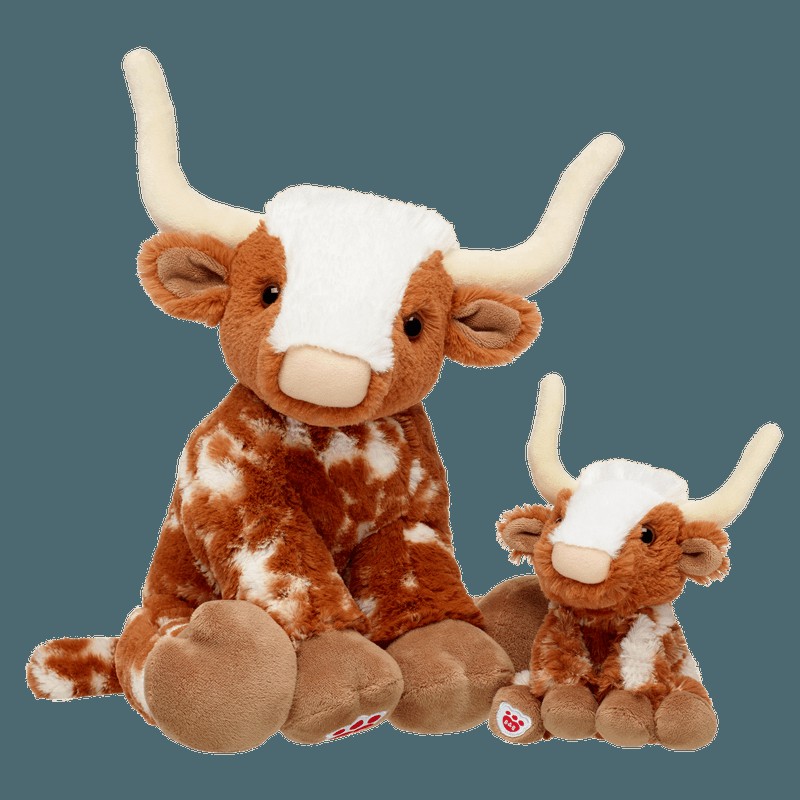 Build-A-Bear Mini Beans Longhorn Cows | GSZYP9246