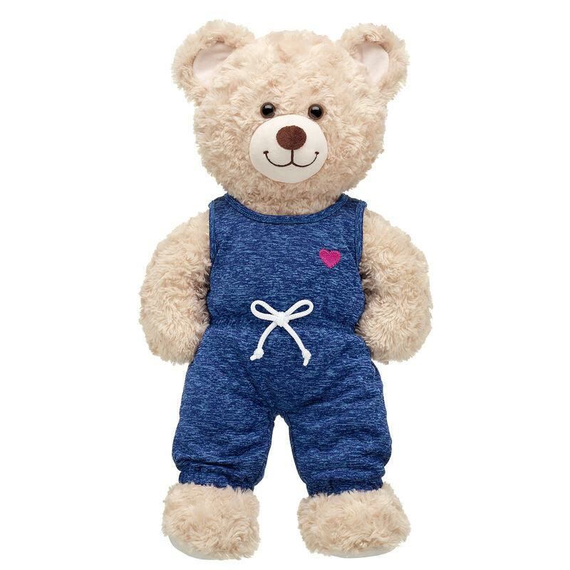 Build-A-Bear Navy Loungewear Jumpsuit Outfits | EHIPA9742