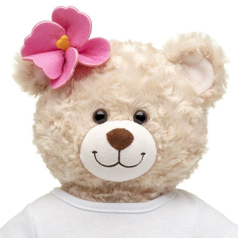 Build-A-Bear Pink Flower Earpiece Hats & Headwear | UMNHX5317