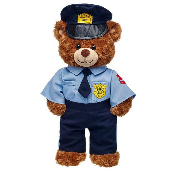 Build-A-Bear Police Officer Uniform Outfits | OTYEU6378