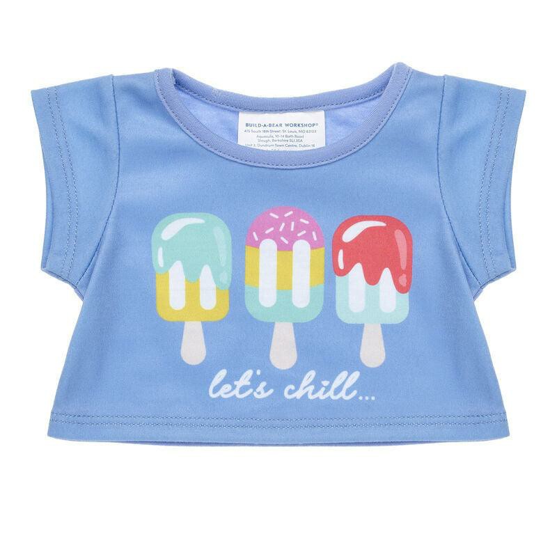 Build-A-Bear Popsicle T-Shirt Tees | TNQPG8604