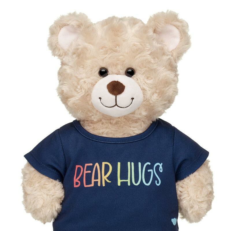 Build-A-Bear Rainbow Bear Hugs T-Shirt Tees | QSHRX9786