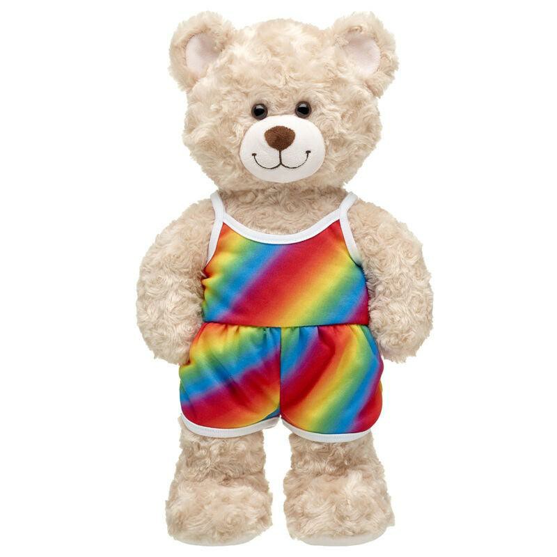 Build-A-Bear Rainbow Romper Outfits | VYXKN8410