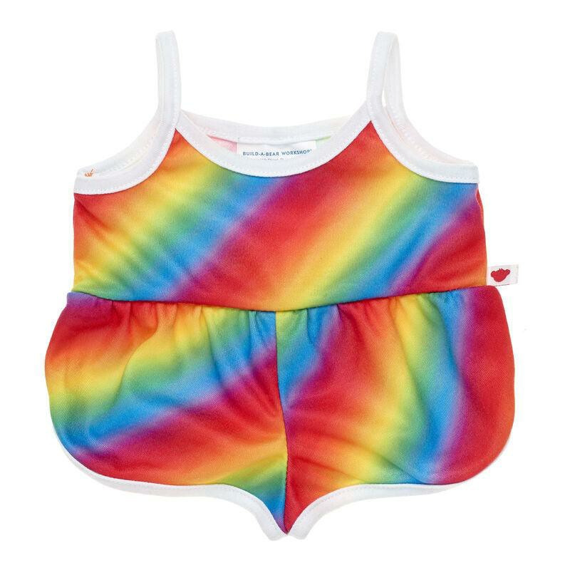 Build-A-Bear Rainbow Romper Outfits | VYXKN8410