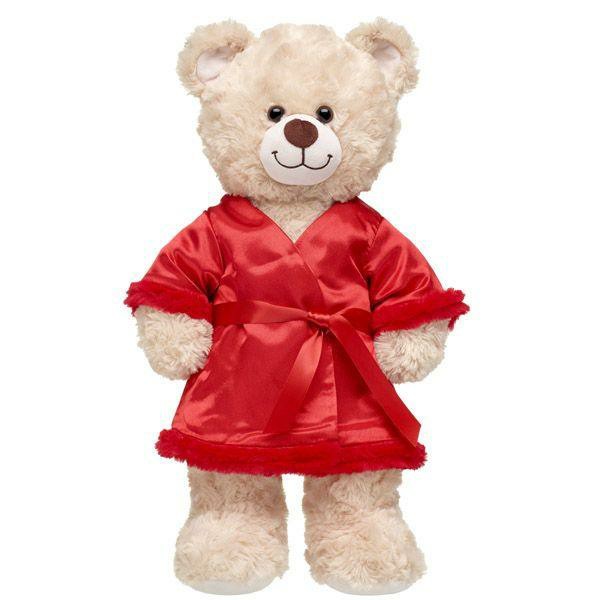 Build-A-Bear Red Fuzzy Robe Outfits | ZLKQP1683