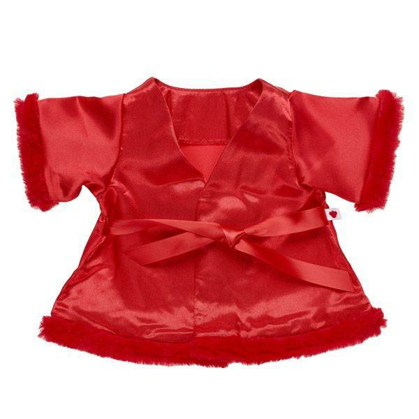 Build-A-Bear Red Fuzzy Robe Outfits | ZLKQP1683